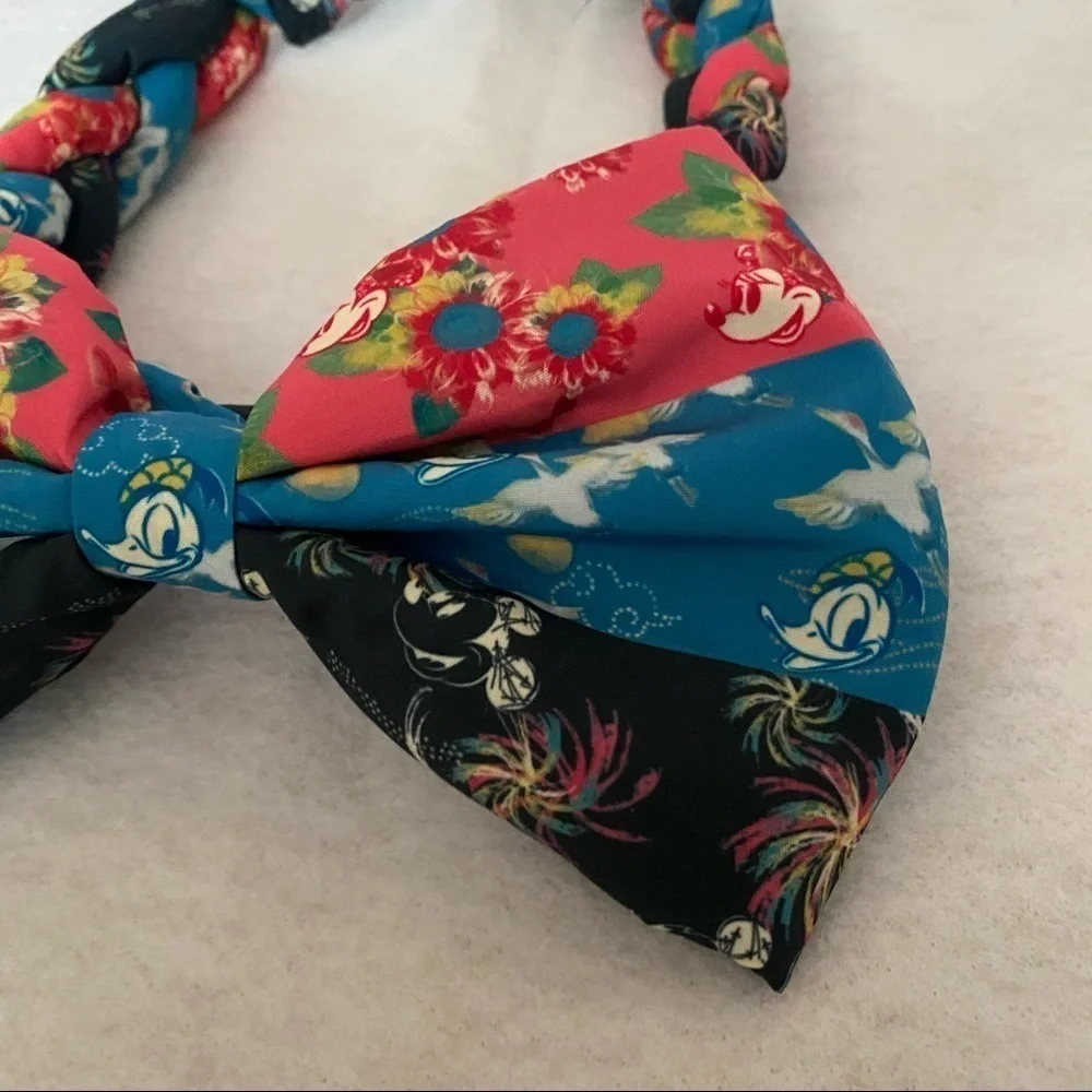 TOKYO DISNEYland BOW Braided Headband Summer Matsuri TDR